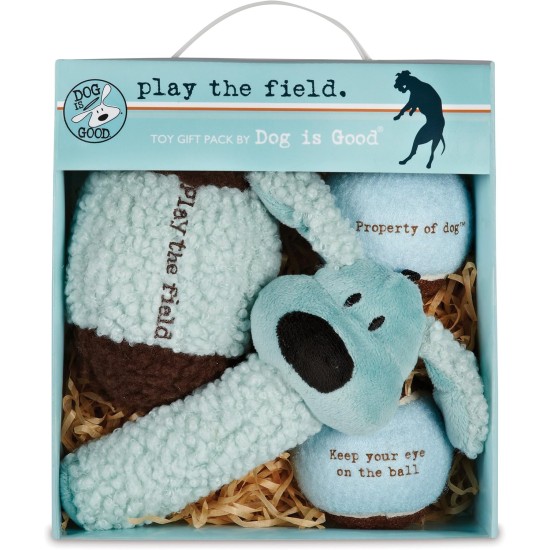 Dog Is Good 4 Piece Play The Field Toy Gift Pack Toy Dog Is Good 4 Piece Play The Field Toy Gift Pack Toy