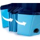 Dog Pool - 160 x 30 cm - Large Dog Breeds - Foldable - Non-Slip Base - with Drain Valve - Blue Dog Pool - 160 x 30 cm - Large Dog Breeds - Foldable - Non-Slip Base - with Drain Valve - Blue
