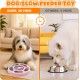 Dog Puzzle Toy - Slow Feeder - Interactive Training Toy Box - Creative Dog Smart Beginner, Improve the IQ of the Dog, Non-Slip Slow Feeder for Puppies Dogs Boredom (Pink) Dog Puzzle Toy - Slow Feeder - Interactive Training Toy Box - Creative Dog Smart Beginner, Improve the IQ of the Dog, Non-Slip Slow Feeder for Puppies Dogs Boredom (Pink)