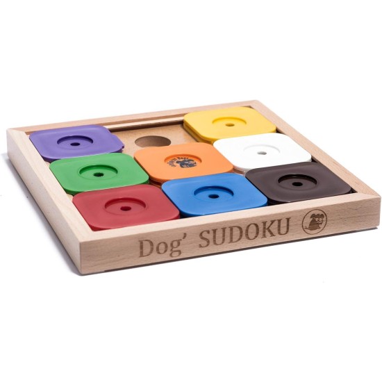 Dog' Sudoku Medium Expert Rainbow - My Intelligent Dogs Interaktives Hundespielzeug Dog' Sudoku Medium Expert Rainbow - My Intelligent Dogs Interaktives Hundespielzeug