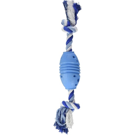 Dog Toy Rope Cotton with Bow / Balloon Natural Rubber for Dogs Length 24 cm Size S Dog Toy Rope Cotton with Bow / Balloon Natural Rubber for Dogs Length 24 cm Size S