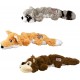 Dog toy "Knots" by Kong, soft, cuddly, durable, without filling, robust, S/M Dog toy "Knots" by Kong, soft, cuddly, durable, without filling, robust, S/M