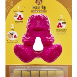 Dogsee Play Extremely Strong Treatoy Pink - Microwavable Dog Toy - Strong Bordom Busters Dogsee Play Extremely Strong Treatoy Pink - Microwavable Dog Toy - Strong Bordom Busters