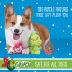 Dr. Seuss for Pets The Grinch Max Santa Figure Plush Squeaky Dog Toy, The Grinch Plush Dog Toy from Dr Seuss Collection, Large Christmas Dog Toy for Holidays, 9 Inch