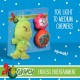 Dr. Seuss for Pets The Grinch Max Santa Figure Plush Squeaky Dog Toy, The Grinch Plush Dog Toy from Dr Seuss Collection, Large Christmas Dog Toy for Holidays, 9 Inch