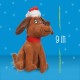 Dr. Seuss for Pets The Grinch Max Santa Figure Plush Squeaky Dog Toy, The Grinch Plush Dog Toy from Dr Seuss Collection, Large Christmas Dog Toy for Holidays, 9 Inch