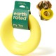 Earth Rated Flying Ring, An Interactive Frisbee for Adult Dogs and Puppies, Does Not Sink in Water, Large, Yellow Earth Rated Flying Ring, An Interactive Frisbee for Adult Dogs and Puppies, Does Not Sink in Water, Large, Yellow