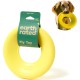 Earth Rated Flying Ring, An Interactive Frisbee for Adult Dogs and Puppies, Does Not Sink in Water, Large, Yellow Earth Rated Flying Ring, An Interactive Frisbee for Adult Dogs and Puppies, Does Not Sink in Water, Large, Yellow