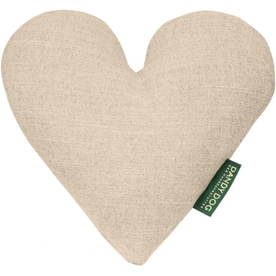 Eco Dog Toy Heart Sand Size S/M Eco Dog Toy Heart Sand Size S/M