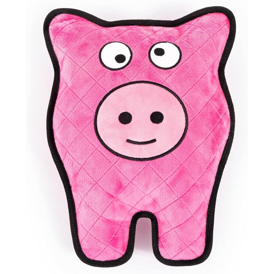 Edupet 06303AA Dog Love Dog Toy in Pig Design, Chew Resistant Edupet 06303AA Dog Love Dog Toy in Pig Design, Chew Resistant