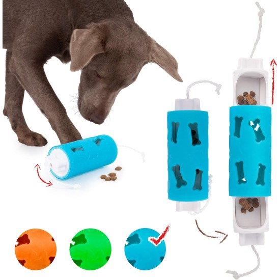 Edupet Amigo Dog-n-Roll 3-in-1 Interactive Food Dispensing Toy for Dogs, 17.5 cm Edupet Amigo Dog-n-Roll 3-in-1 Interactive Food Dispensing Toy for Dogs, 17.5 cm