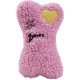 Embroidered Berber Bone Dog Toys, Pink Embroidered Berber Bone Dog Toys, Pink