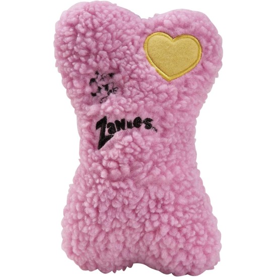 Embroidered Berber Bone Dog Toys, Pink Embroidered Berber Bone Dog Toys, Pink