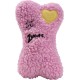 Embroidered Berber Bone Dog Toys, Pink Embroidered Berber Bone Dog Toys, Pink