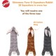 Ethical Dog White Skinneeez Multi Squeaker Rabbit, Assorted, 20 cm Ethical Dog White Skinneeez Multi Squeaker Rabbit, Assorted, 20 cm