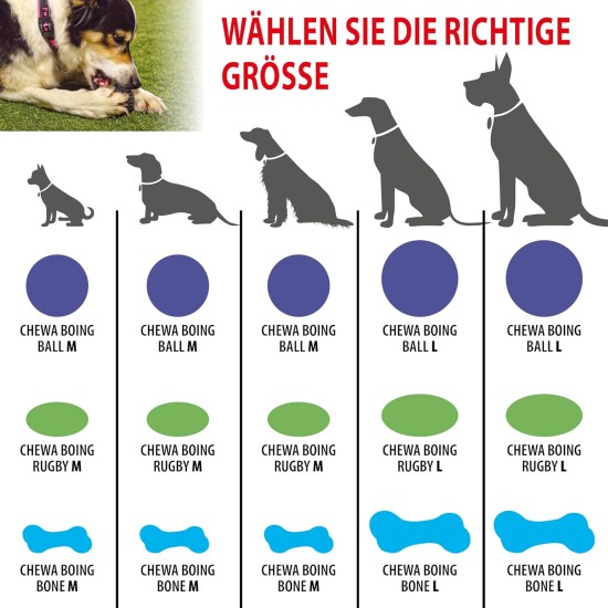 Ferplast Hunde Spielzeug, Futterspender, aus strapazierfähigem, ungiftigem, bissfestem Material, Zahnhygiene des Hundes, Springt und Schwimmt, CHEWA BOING Mittelgroß Futterball für Hunde, Schwarz Ferplast Hunde Spielzeug, Futterspender, aus strapazierfähigem, ungiftigem, bissfestem Material, Zahnhygiene des Hundes, Springt und Schwimmt, CHEWA BOING Mittelgroß Futterball für Hunde, Schwarz