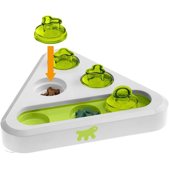 Ferplast Interaktives Spielzeug für kleine Hunde und Katzen TREA, ideal zum Knabbern, aus Kunststoff mit rutschfestem Material, 25 X 22 cm Ferplast Interaktives Spielzeug für kleine Hunde und Katzen TREA, ideal zum Knabbern, aus Kunststoff mit rutschfestem Material, 25 X 22 cm