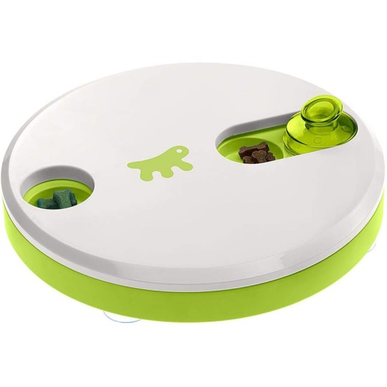 Ferplast Spiel für Hunde und Katzen DUO, ideal zum Knabbern, aus Kunststoff mit rutschfestem Material, Ø 24,5 x 5,8 cm Ferplast Spiel für Hunde und Katzen DUO, ideal zum Knabbern, aus Kunststoff mit rutschfestem Material, Ø 24,5 x 5,8 cm