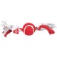 Flamingo 47786 Cotton Rope with Tennis Ball Flamingo 47786 Cotton Rope with Tennis Ball