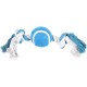 Flamingo 47786 Cotton Rope with Tennis Ball Flamingo 47786 Cotton Rope with Tennis Ball