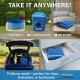 Flamingo Dog Pool 120 x 30 cm - For Large Small Dogs - Foldable Paddling Pool for Dogs - Robust Material - Non-Slip Base - Easy to Clean Flamingo Dog Pool 120 x 30 cm - For Large Small Dogs - Foldable Paddling Pool for Dogs - Robust Material - Non-Slip Base - Easy to Clean