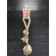 Flamingo Dog Toy Hemp Kush Pull Rope with 4 Knots Brown - 27 x 6 x 4.5 cm - Prevents Plaque - Massages the Gums - 100% Natural Flamingo Dog Toy Hemp Kush Pull Rope with 4 Knots Brown - 27 x 6 x 4.5 cm - Prevents Plaque - Massages the Gums - 100% Natural