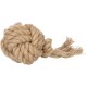 Flamingo Dog Toy Hemp Kush Pull Rope with 4 Knots Brown - 27 x 6 x 4.5 cm - Prevents Plaque - Massages the Gums - 100% Natural Flamingo Dog Toy Hemp Kush Pull Rope with 4 Knots Brown - 27 x 6 x 4.5 cm - Prevents Plaque - Massages the Gums - 100% Natural