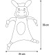 Flamingo Frestu Rabbit Toy Brown - With Squeaker and Crinkle Sound for Extra Fun - For All Dog Types Flamingo Frestu Rabbit Toy Brown - With Squeaker and Crinkle Sound for Extra Fun - For All Dog Types
