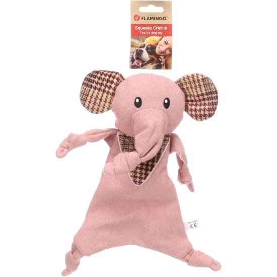 Flamingo Frestu Rabbit Toy Brown - With Squeaker and Crinkle Sound for Extra Fun - For All Dog Types Flamingo Frestu Rabbit Toy Brown - With Squeaker and Crinkle Sound for Extra Fun - For All Dog Types