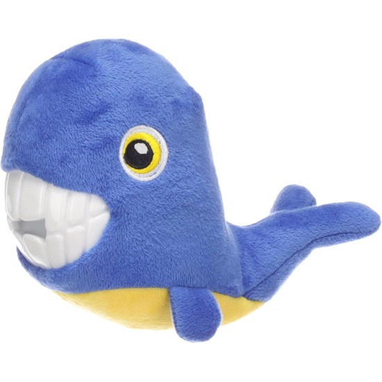 Flamingo Gebla Whale Shark Toy Blue - With Squeaker for Extra Fun, Can Be Filled With Snacks Flamingo Gebla Whale Shark Toy Blue - With Squeaker for Extra Fun, Can Be Filled With Snacks