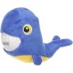 Flamingo Gebla Whale Shark Toy Blue - With Squeaker for Extra Fun, Can Be Filled With Snacks Flamingo Gebla Whale Shark Toy Blue - With Squeaker for Extra Fun, Can Be Filled With Snacks
