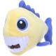 Flamingo Gebla Whale Shark Toy Blue - With Squeaker for Extra Fun, Can Be Filled With Snacks Flamingo Gebla Whale Shark Toy Blue - With Squeaker for Extra Fun, Can Be Filled With Snacks