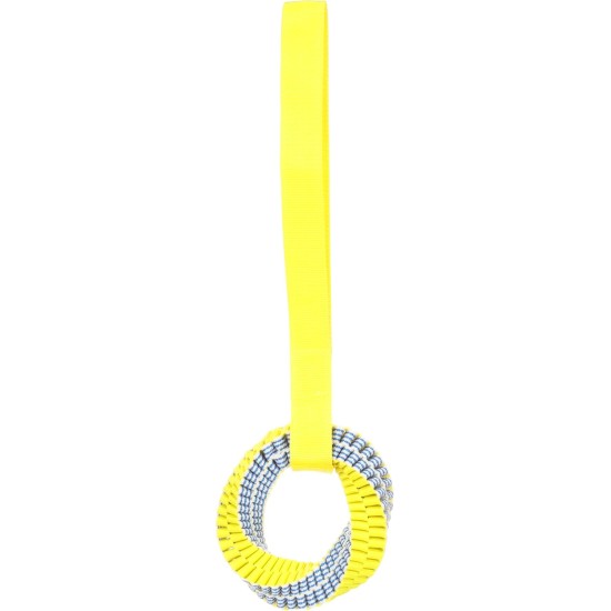Flamingo Glowa Ring Toy for Dogs, Blue/Yellow, L, 15 x 15 x 4 cm, Glow in the Dark Flamingo Glowa Ring Toy for Dogs, Blue/Yellow, L, 15 x 15 x 4 cm, Glow in the Dark