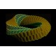 Flamingo Glowa Ring Toy for Dogs, Blue/Yellow, L, 15 x 15 x 4 cm, Glow in the Dark Flamingo Glowa Ring Toy for Dogs, Blue/Yellow, L, 15 x 15 x 4 cm, Glow in the Dark