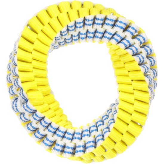 Flamingo Glowa Ring Toy for Dogs, Blue/Yellow, L, 15 x 15 x 4 cm, Glow in the Dark Flamingo Glowa Ring Toy for Dogs, Blue/Yellow, L, 15 x 15 x 4 cm, Glow in the Dark