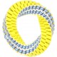 Flamingo Glowa Ring Toy for Dogs, Blue/Yellow, S, 13 x 13 x 3.5 cm, Glow in the Dark Flamingo Glowa Ring Toy for Dogs, Blue/Yellow, S, 13 x 13 x 3.5 cm, Glow in the Dark