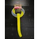 Flamingo Glowa Ring Toy for Dogs, Blue/Yellow, S, 13 x 13 x 3.5 cm, Glow in the Dark Flamingo Glowa Ring Toy for Dogs, Blue/Yellow, S, 13 x 13 x 3.5 cm, Glow in the Dark