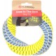 Flamingo Glowa Ring Toy for Dogs, Blue/Yellow, S, 13 x 13 x 3.5 cm, Glow in the Dark Flamingo Glowa Ring Toy for Dogs, Blue/Yellow, S, 13 x 13 x 3.5 cm, Glow in the Dark
