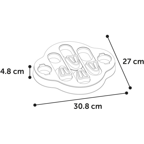 Flamingo JCHIEN Brain Clyde 30.8 x 27 x 4.8 cm Flamingo JCHIEN Brain Clyde 30.8 x 27 x 4.8 cm