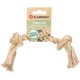 Flamingo Puppy Toy Luro Rope with 2 Knots Brown - M | 32cm L x 5cm W x 5cm H, 100% Natural Hemp Prevents Plaque and Massages Gums, Perfect for Puppies! Flamingo Puppy Toy Luro Rope with 2 Knots Brown - M | 32cm L x 5cm W x 5cm H, 100% Natural Hemp Prevents Plaque and Massages Gums, Perfect for Puppies!