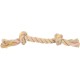 Flamingo Puppy Toy Luro Rope with 2 Knots Brown - M | 32cm L x 5cm W x 5cm H, 100% Natural Hemp Prevents Plaque and Massages Gums, Perfect for Puppies! Flamingo Puppy Toy Luro Rope with 2 Knots Brown - M | 32cm L x 5cm W x 5cm H, 100% Natural Hemp Prevents Plaque and Massages Gums, Perfect for Puppies!