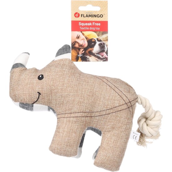 Flamingo Toy Wigri Elephant Beige - Silent and Durable for Hours of Fun, Ideal for Dogs! Flamingo Toy Wigri Elephant Beige - Silent and Durable for Hours of Fun, Ideal for Dogs!