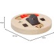Flamingo Wooden Brain Train Helios Dog Toy 23 cm