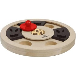 Flamingo Wooden Brain Train Hera Dog Toy, 25 cm Flamingo Wooden Brain Train Hera Dog Toy, 25 cm