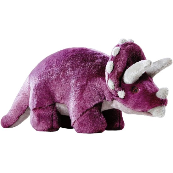 Fluff & Tuff, Charlie Triceratops Plush Dog Toy, Large, 14-inch Fluff & Tuff, Charlie Triceratops Plush Dog Toy, Large, 14-inch
