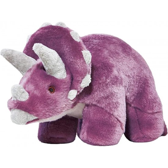 Fluff & Tuff, Charlie Triceratops Plush Dog Toy, Large, 14-inch Fluff & Tuff, Charlie Triceratops Plush Dog Toy, Large, 14-inch