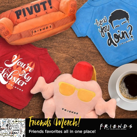 Friends Dog Toy from TV Series Friends | 8" Purple and Gold Picture Frame from TV Series Friends Plush Toy Dog Toy Friends Dog Toy from TV Series Friends | 8" Purple and Gold Picture Frame from TV Series Friends Plush Toy Dog Toy