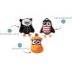 Fringe Studio Mini Dog Toy Set, Hey Boo, Set of 3 (289452)