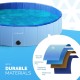 Furdreams Foldable Pet Swimming Pool, Hard Plastic Dog Bathtub, Portable, Multifunctional, Non-Slip PVC Kids Pool for Outdoor Use Enjoy Summer Shine in the Garden (Medium) Furdreams Foldable Pet Swimming Pool, Hard Plastic Dog Bathtub, Portable, Multifunctional, Non-Slip PVC Kids Pool for Outdoor Use Enjoy Summer Shine in the Garden (Medium)