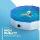 Furdreams Foldable Pet Swimming Pool, Hard Plastic Dog Bathtub, Portable, Multifunctional, Non-Slip PVC Kids Pool for Outdoor Use Enjoy Summer Shine in the Garden (Medium) Furdreams Foldable Pet Swimming Pool, Hard Plastic Dog Bathtub, Portable, Multifunctional, Non-Slip PVC Kids Pool for Outdoor Use Enjoy Summer Shine in the Garden (Medium)
